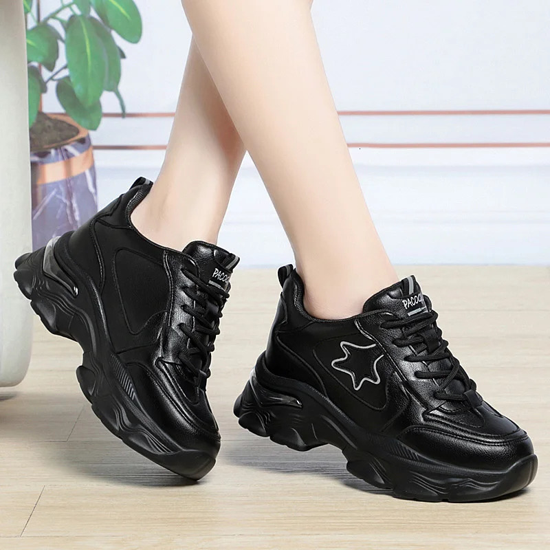 Leisure Retro Breathable Platform Sneakers Women Summer Fashionable Versatile Round Toe Soft Sole Causal Shoes 250610