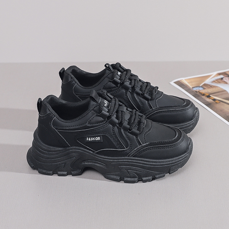 Ddmysports Women S Dad Sneakers Autumn New Student Ins Korean Version Versatile Thick Soled Casual Sports Shoes Outdoor Shoes