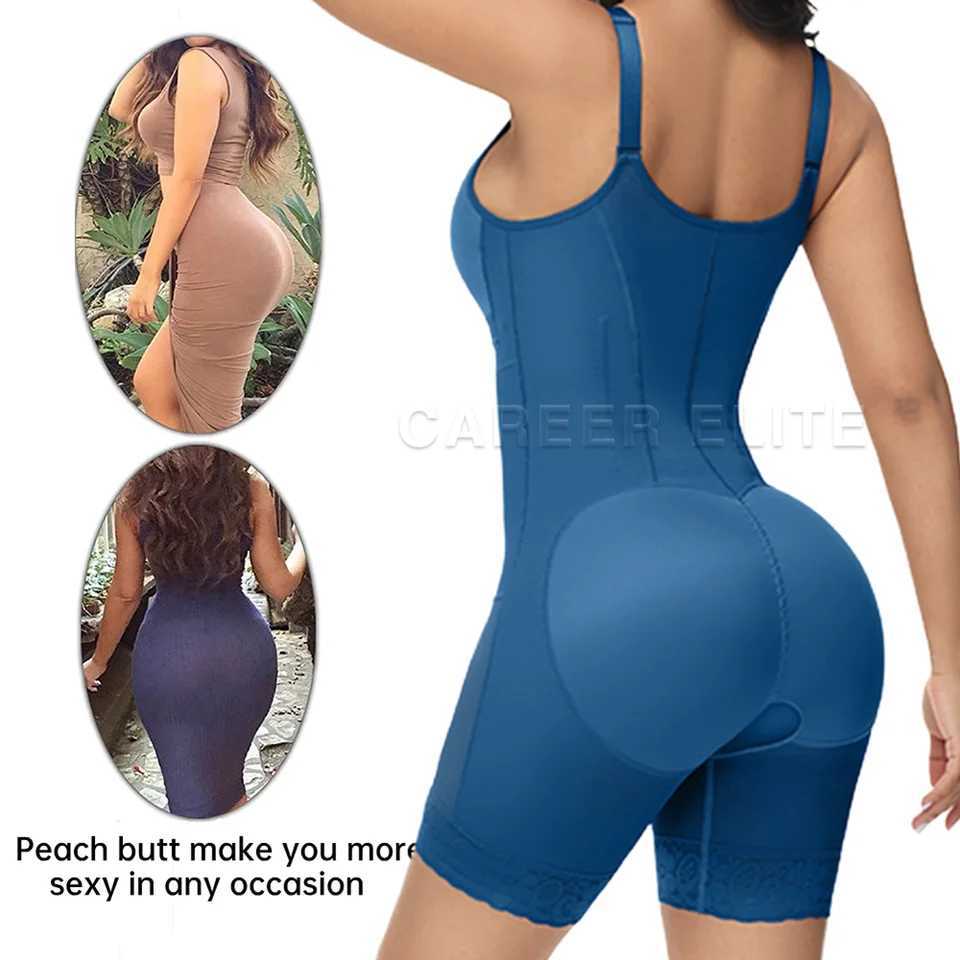 High Compression Girdle for Women Bbl Corset Post Surgery Full Body Shapewear Push Up Abdominal Control Slimming Seamless Shapewear XJ250614