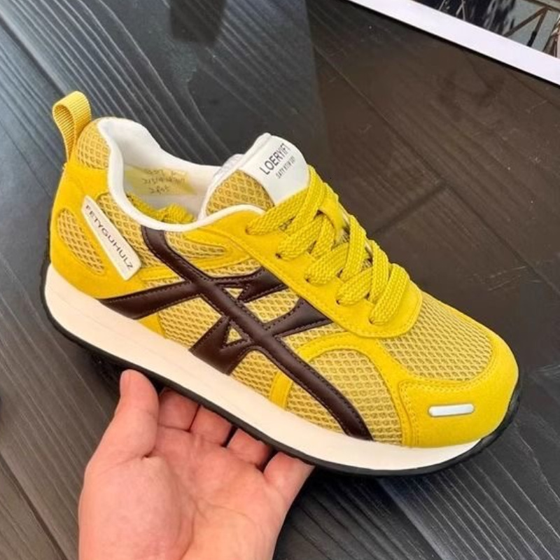 Ddmysports Summer Women S New Breathable Mesh German Training Korean Style Versatile Flat Low Top Sneakers Casual Agan Shoes Outdoor Shoes