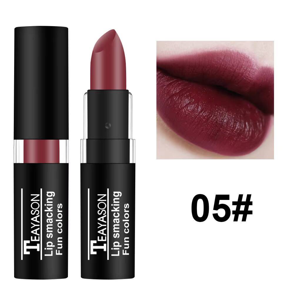 Matte Black White Stick Base Color Palette Lasting Waterproof Ingestive Paint Green Purple Lipstick Christmas Halloween happy