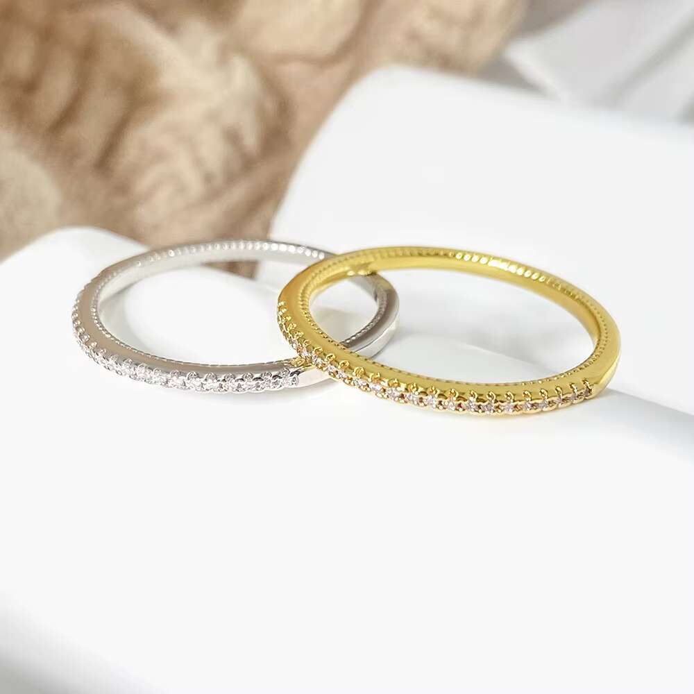925 Sterling Silver Womens Engagement Rings with VVS Moissanite Promise Rings Elegant Jewelry