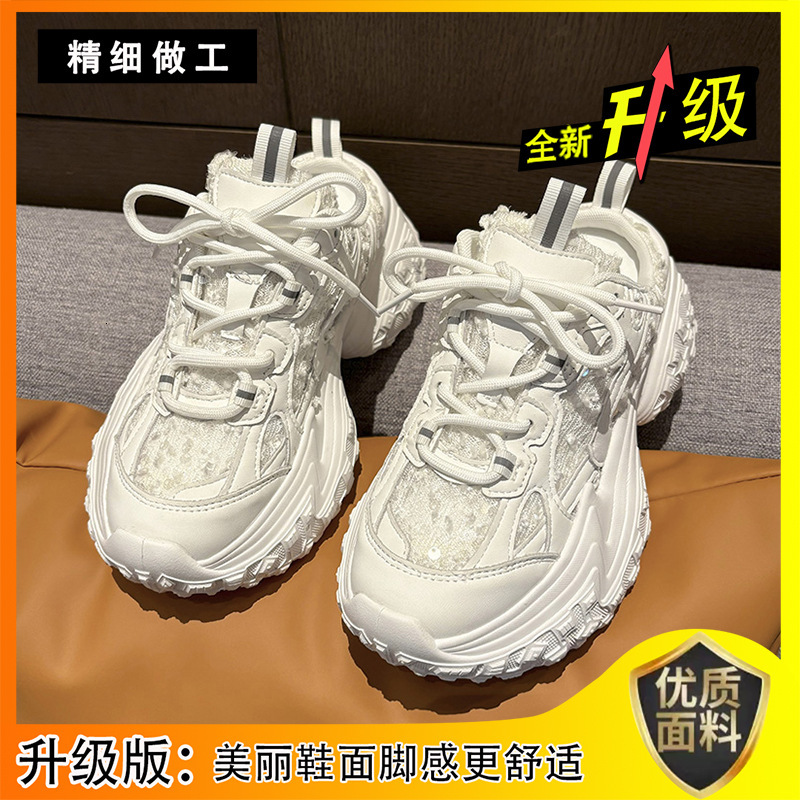 Ddmyoutdoor Ddmyoutdoor Tire Sole Dad For Women Backless Closed Toe Half Slippers New Thick Soled Sports Casual Shoes Trend Outdoor Outdoor Shoes