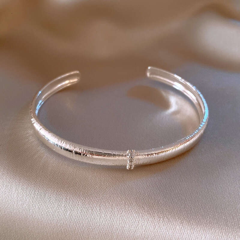 luxury jewelry designer bracelet for women Cross Zircon Light High-end Adjustable Bracelet Internet Celebrity Commuting Versatile Exquisite Women'