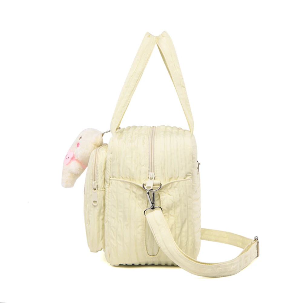 Mommy Stroller Nappy Bag Portable Cute Cartoon Multi-function Large Capacity Baby Diaper Bags with Pendant Nylon Mom Travel Tote 250614