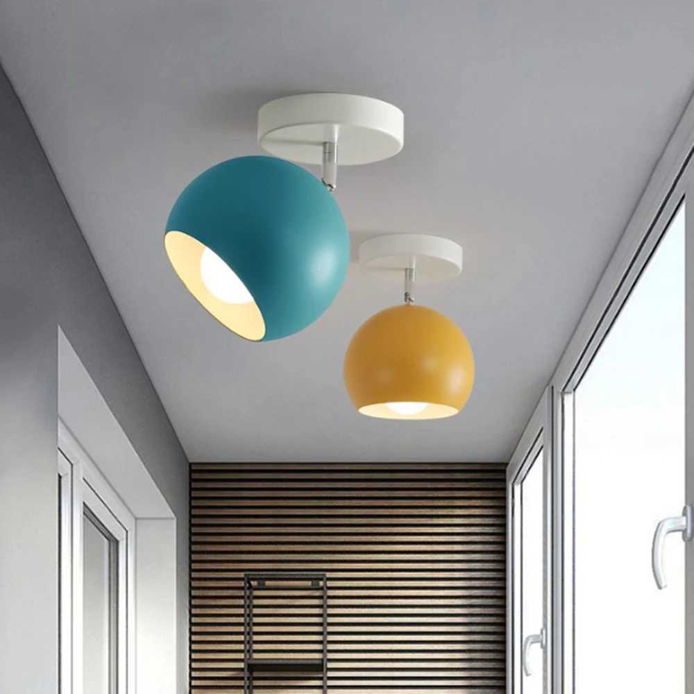 Modern Ceiling Lights Nordic LED Light Aisle Balcony Entrance Staircase Ceiling Lamp ceiling lamp Kitchen Home FixturesXJ2500613