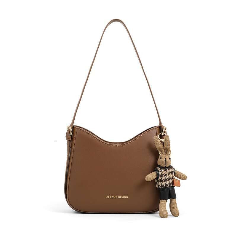 Women S Summer New Genuine Leather Crossbody Large Capacity Versatile Commuter Shoulder Saddle Bag