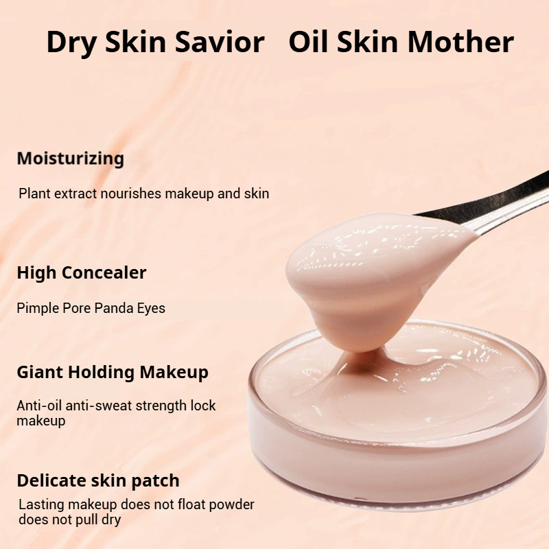Moisturising foundation custom OEM/ODM factory OEM processing concealer lasting non-removal of makeup against skin tone raw materials