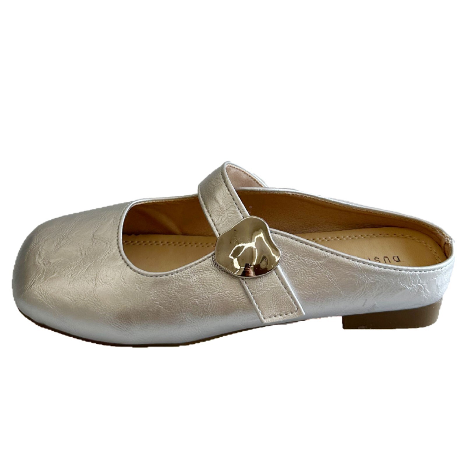 Ddmyoutdoor French Style Flat Closed Toe Mules For Women Summer New Versatile Dress Shoes Soft Sole Slip On Sandals Outdoor Shoes