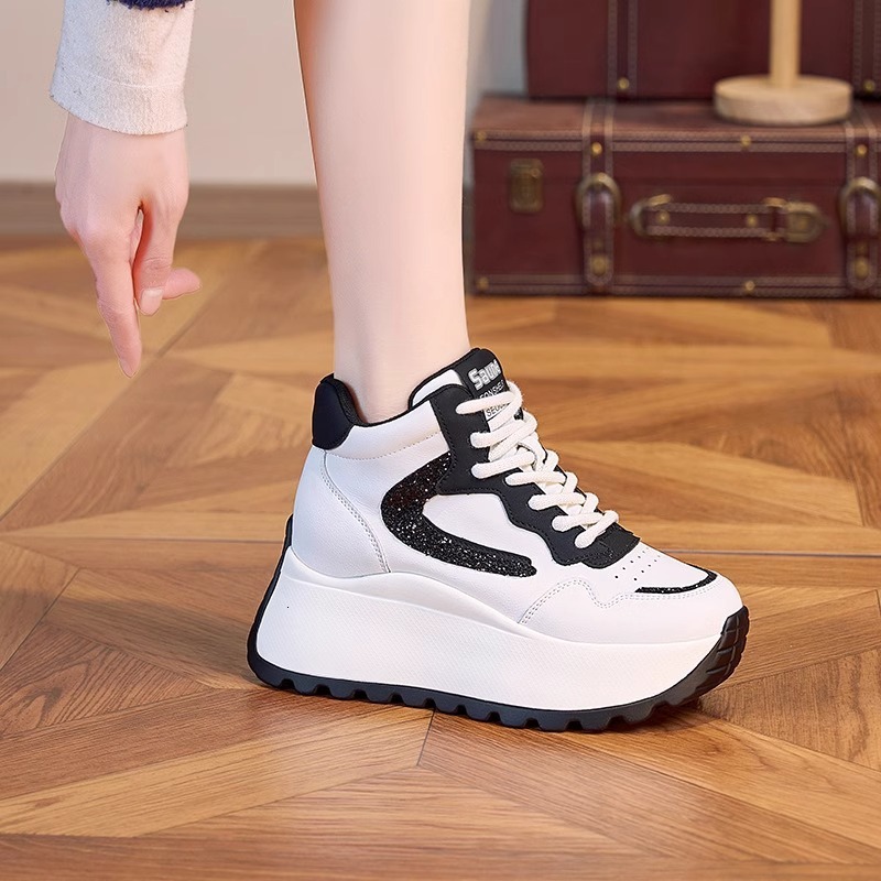 Ddmysports Dad Sneakers Spring And Autumn New Lightweight Soft Sole Sports Casual Versatile Height Increasing Women S Shoes For Petite Outdoor Shoes