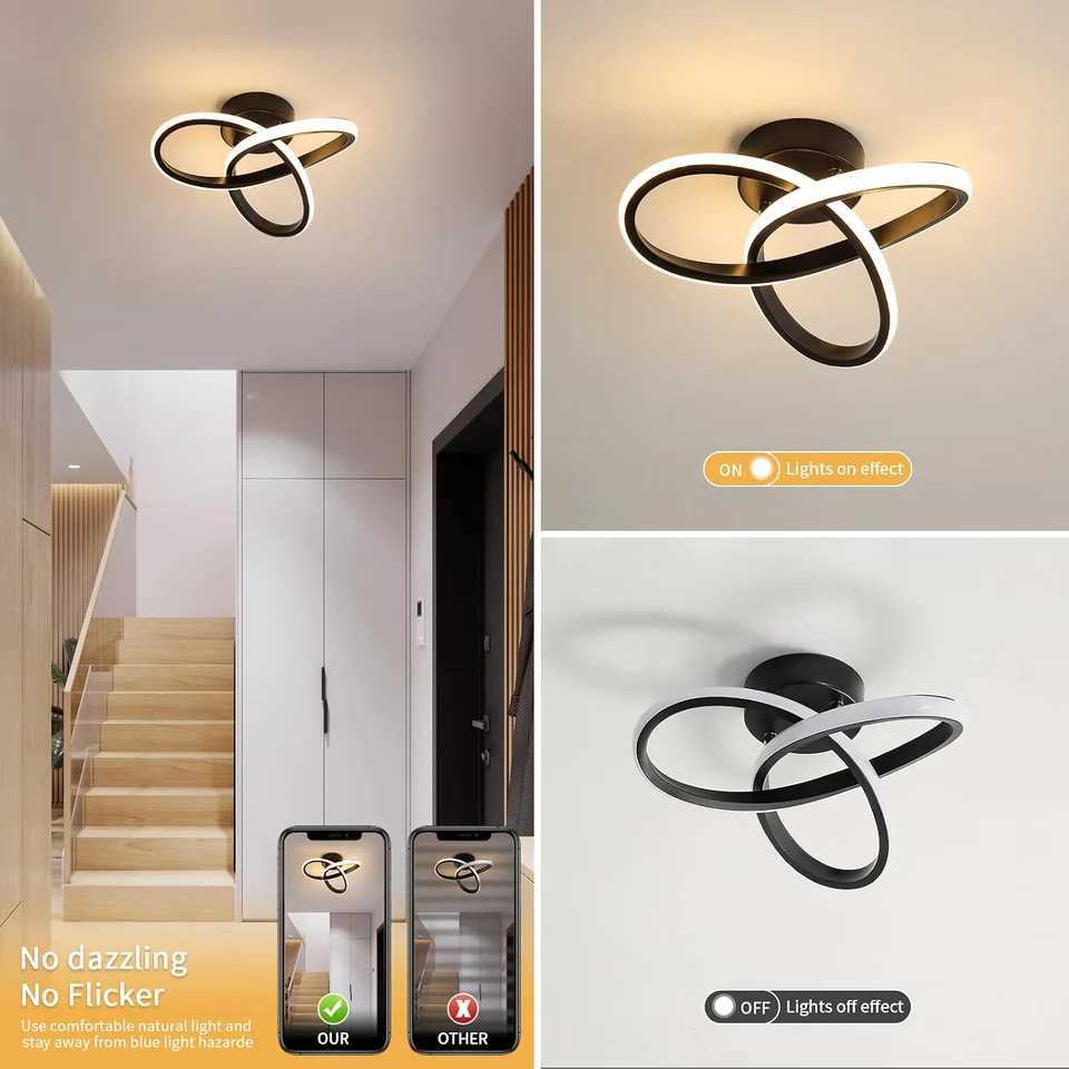 Household LED Ceiling Light Modern LED Chandelier Lamp Minimalist Indoor Lighting Fixtures Hallway Balcony Aisle Office LightXJ2500613
