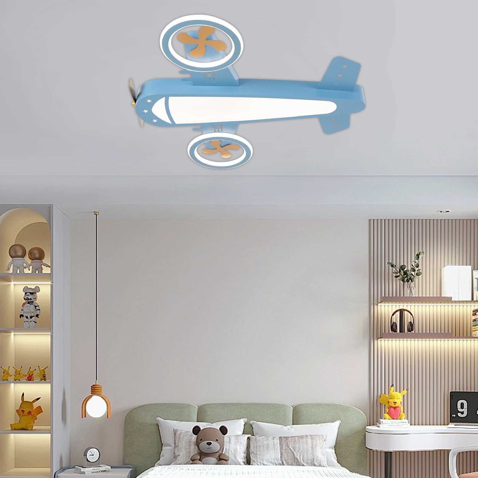 85-265V Dimmable Remote Control Ceiling Light 4800LM LED Ceiling Light Fixture with Fans Ceiling Lamp for BedroomXJ2500613