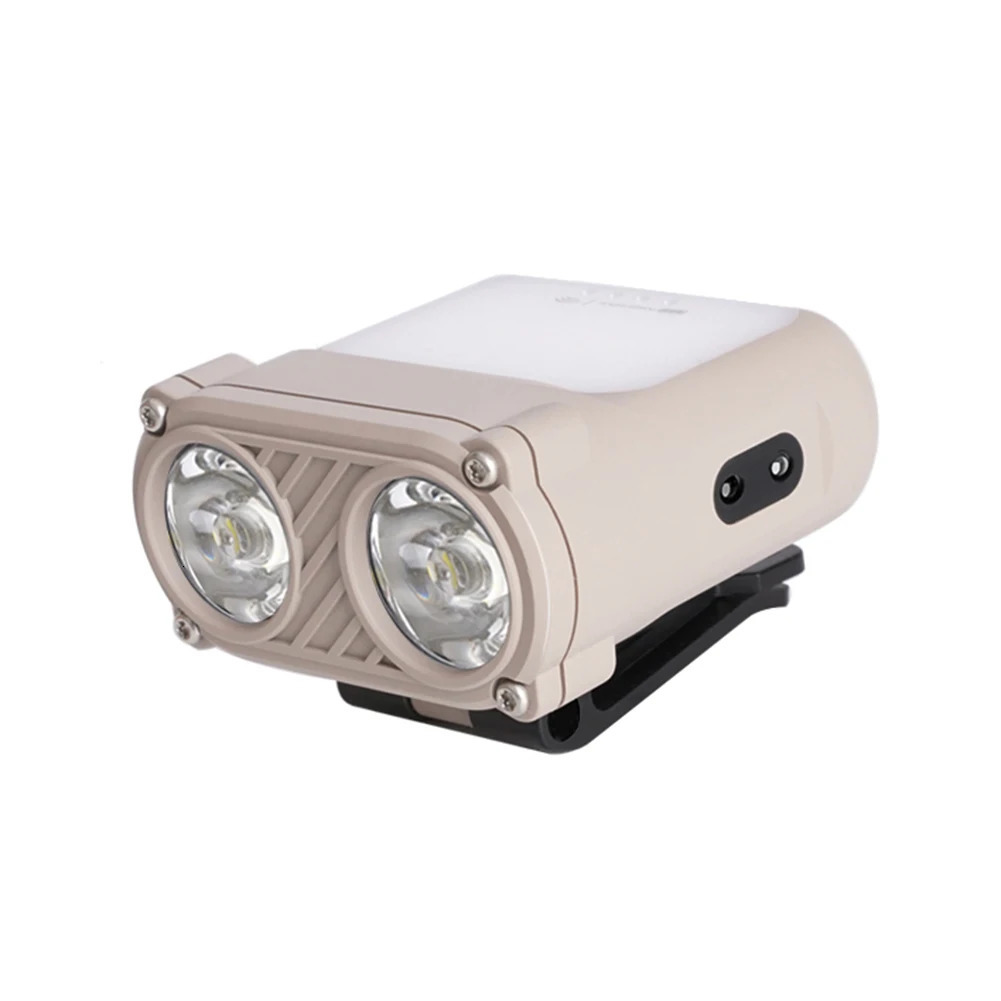 Dual Beam COB LED Headlamp Type-C Charging Cap Hat Light 1200mAh Keychain Light LED 500LM 5 Modes Waterproof for Outdoor Running 250611