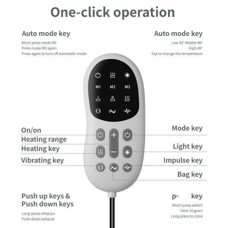 Manufacturer's Waist Comfort Care Warm Massager Relaxation Method Advanced Lumbar Air Pressure Lift Massage