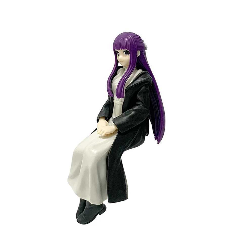 14cm Frieren Beyond Journeys End Anime Figure Sitting Fern Action Figures Frieren dle Stopper PVC Model Statue CollectionXJ250614