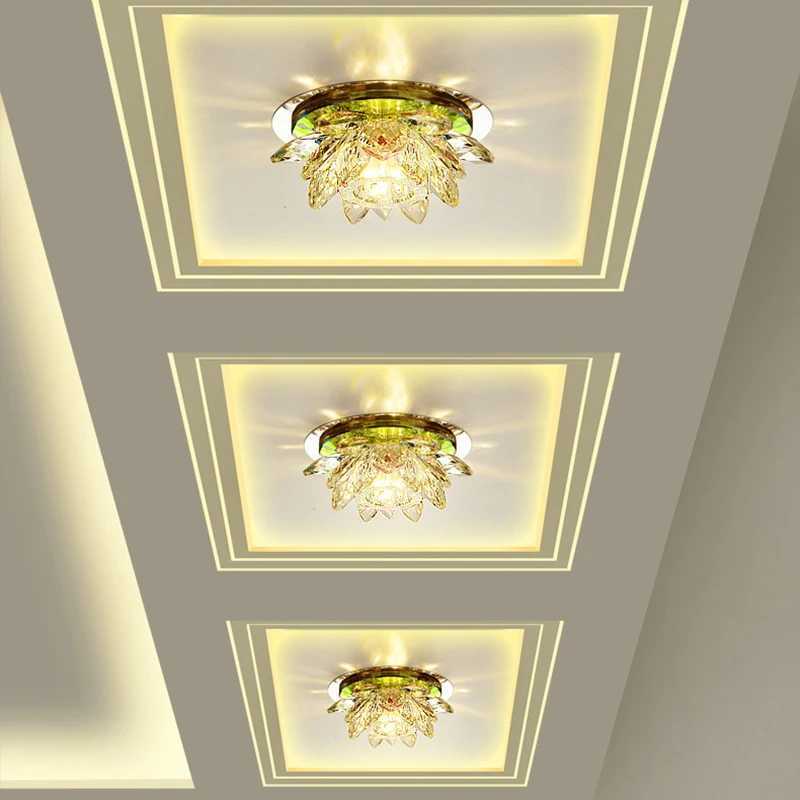Modern LED Ceiling Lights Home Lighting LED Crystal Ceiling Light Ceiling Lamps for Living Room Lustre Crystal Dimming LampXJ2500613