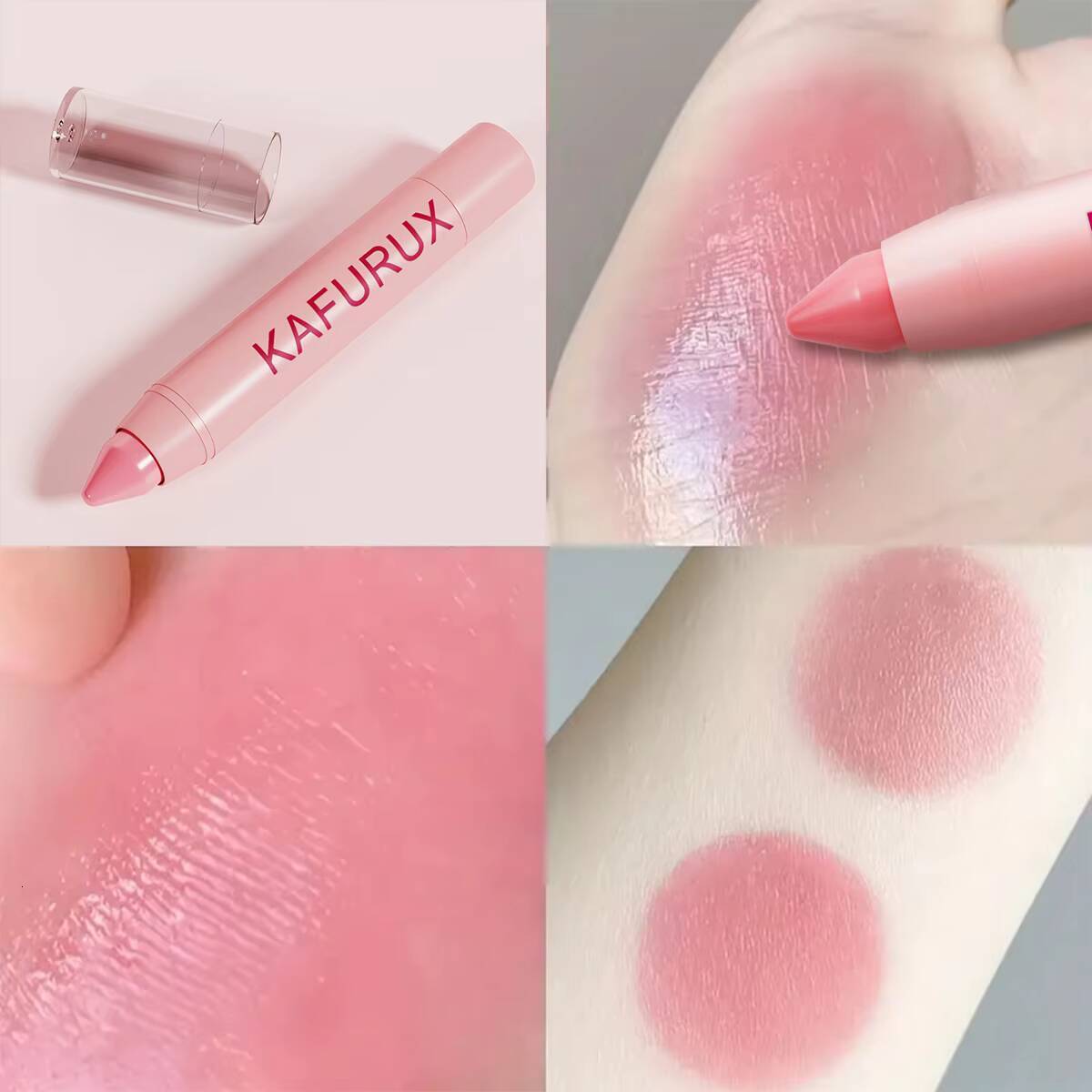 1PC Temperature Color-changing lipstick moisturizing warm and long-lasting Makeup not easy to stick Tinted Lip Balm Lips Cares happy