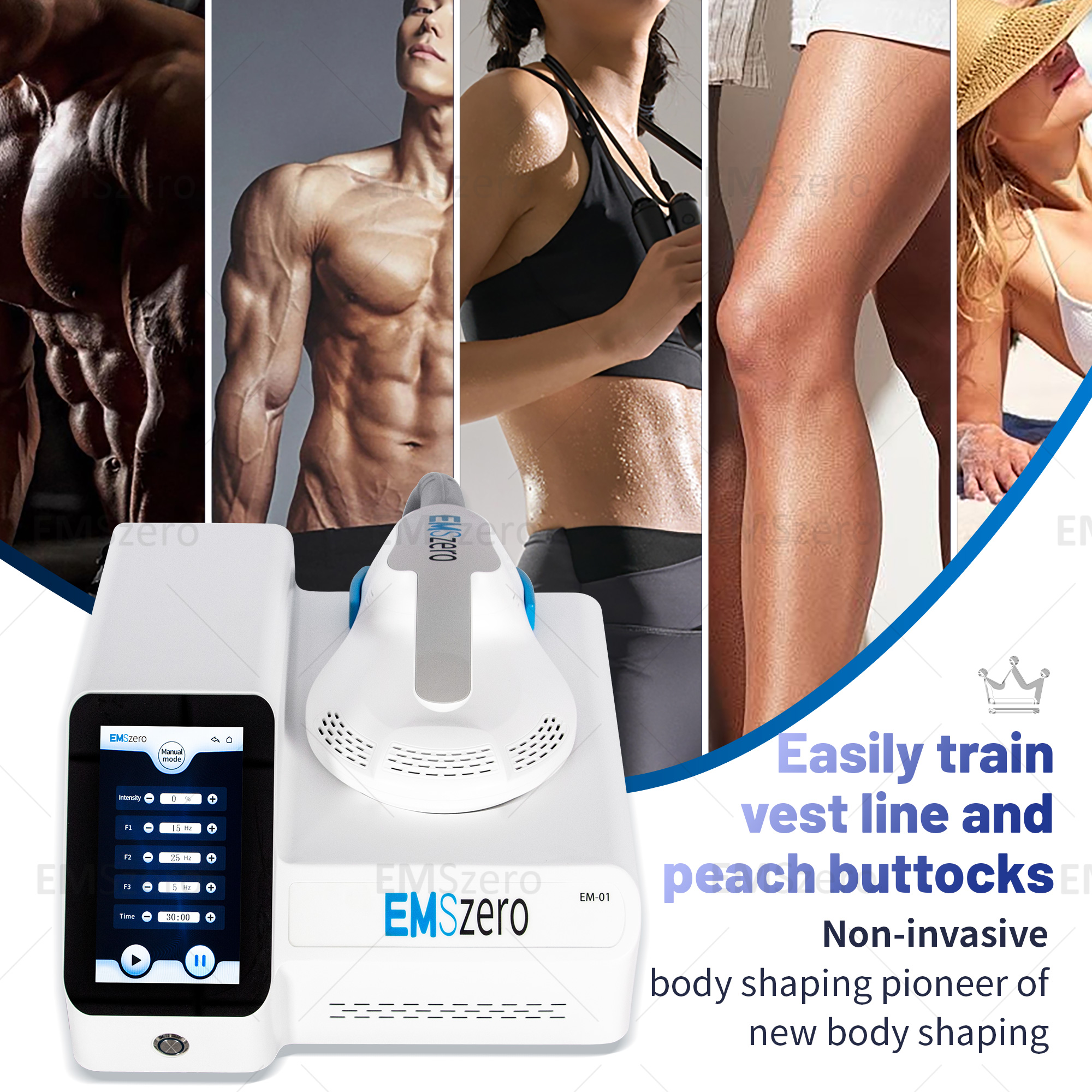 Professional EMSzero Neo RF Body Slim Machine Build Muscle Fat Burning EMS Equipment Neo New Upgrade Nova Machine