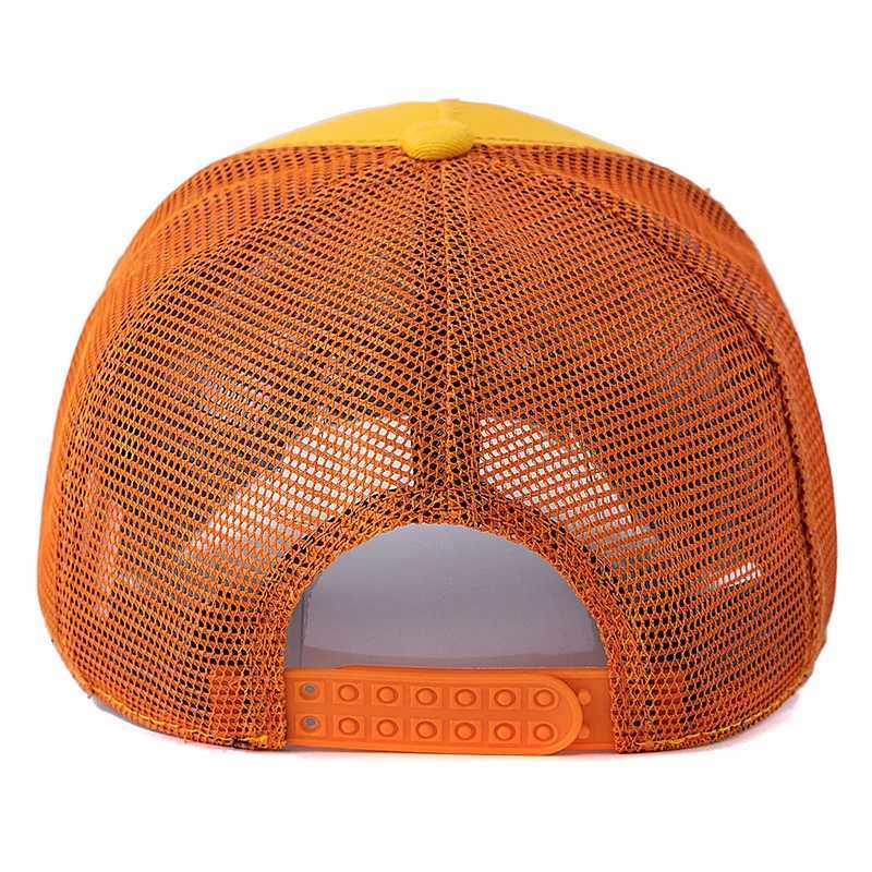 Unisex Fashion Head Mesh Trucker Hat Breathable Summer Baseball CAP for Men and Women Fishing Sports SnAPback Hat W250614