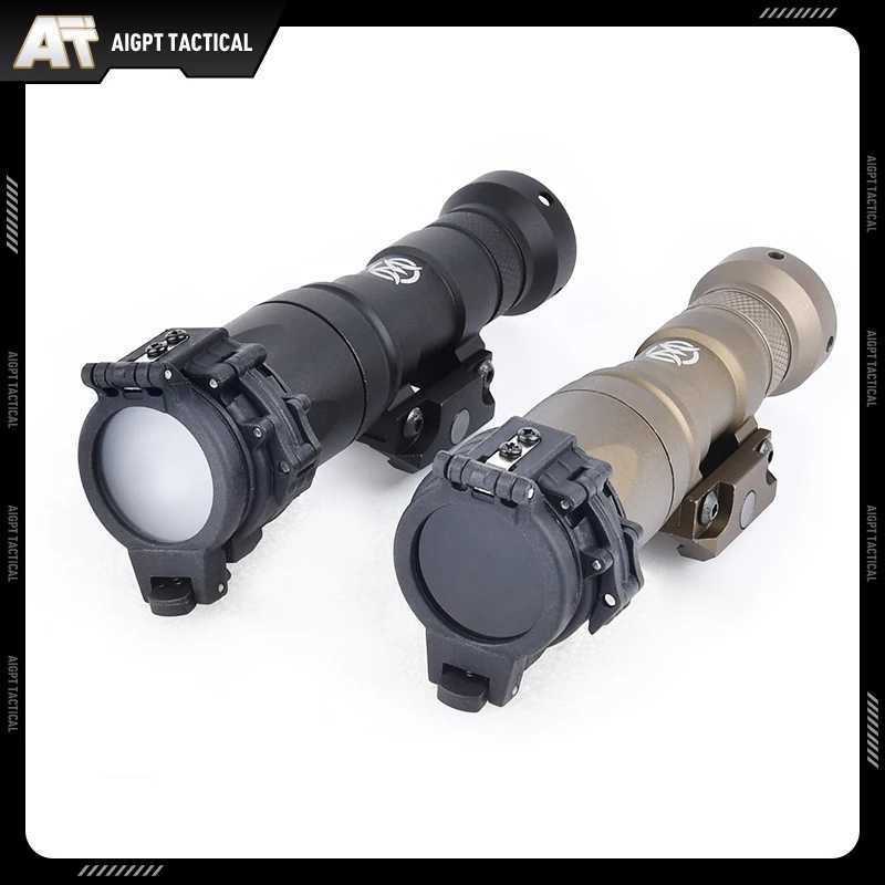 WADSN Tactical SF M300A Flashlight LED Scout Light With IR Fill Protector Cover For M300B M600B M300A M600C Hunting Accessories XJ250613