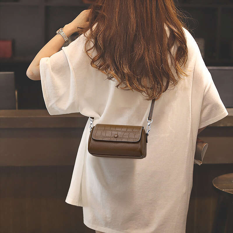 New Crossbody Underarm Pillow Single Shoulder Mini Niche Genuine Leather Women S Bag