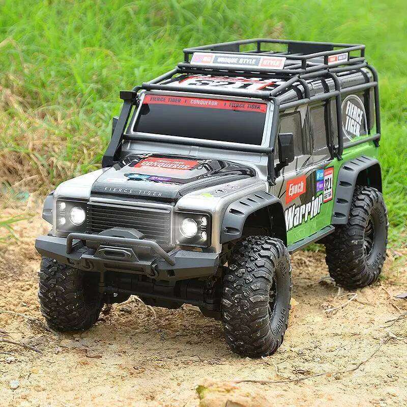1:10 Full Huangbo Scale Four-Wheel Drive Big Foot Off-Road Climbing Rc Remote Control Car Model Toy