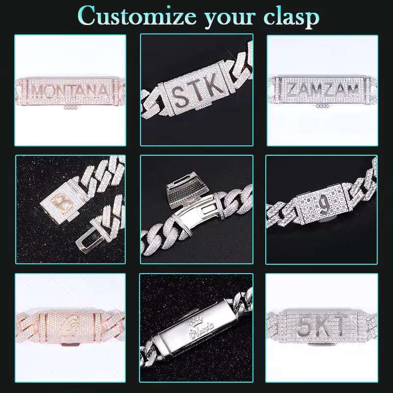 Luxury Designer Moissanite Necklaces with Secure Snap Clasp & High-Quality Craftsmanship