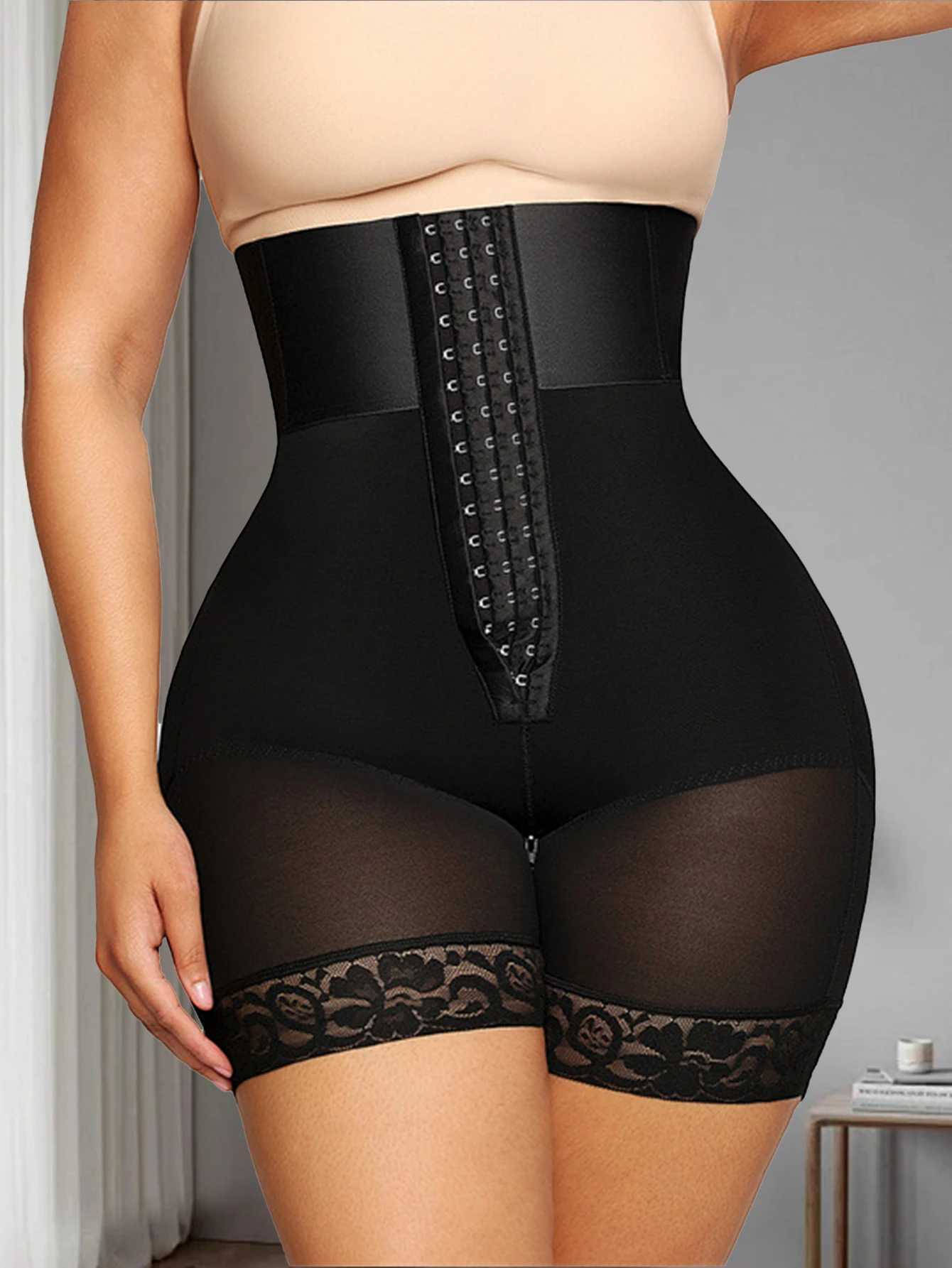 2 PCS Women Tummy Control Thigh Slimming Slip Shorts High Waist Body Shaper Shorts Shapewear for Butt Lifting XJ250614