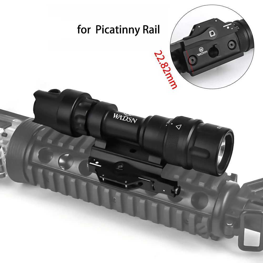 WADSN SF Upgraded Metal M952V Flashlight M952 Hunting Weapon Scout Light LED Strobe with M93 QD Mount Fit Picatinny Rail XJ250613