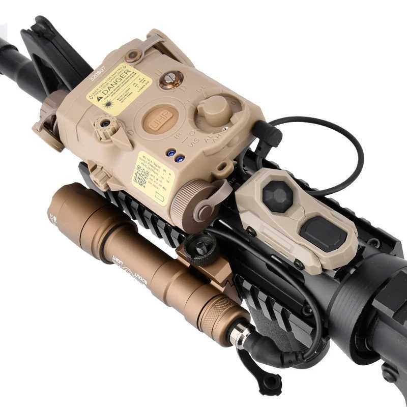 WADSN Tactical PEQ 15 Red/Green/Blue Laser SF M300A/M600C Flashlight AXON Remote Sitch Set IR Fill Light For Airsoft Hunting XJ250613