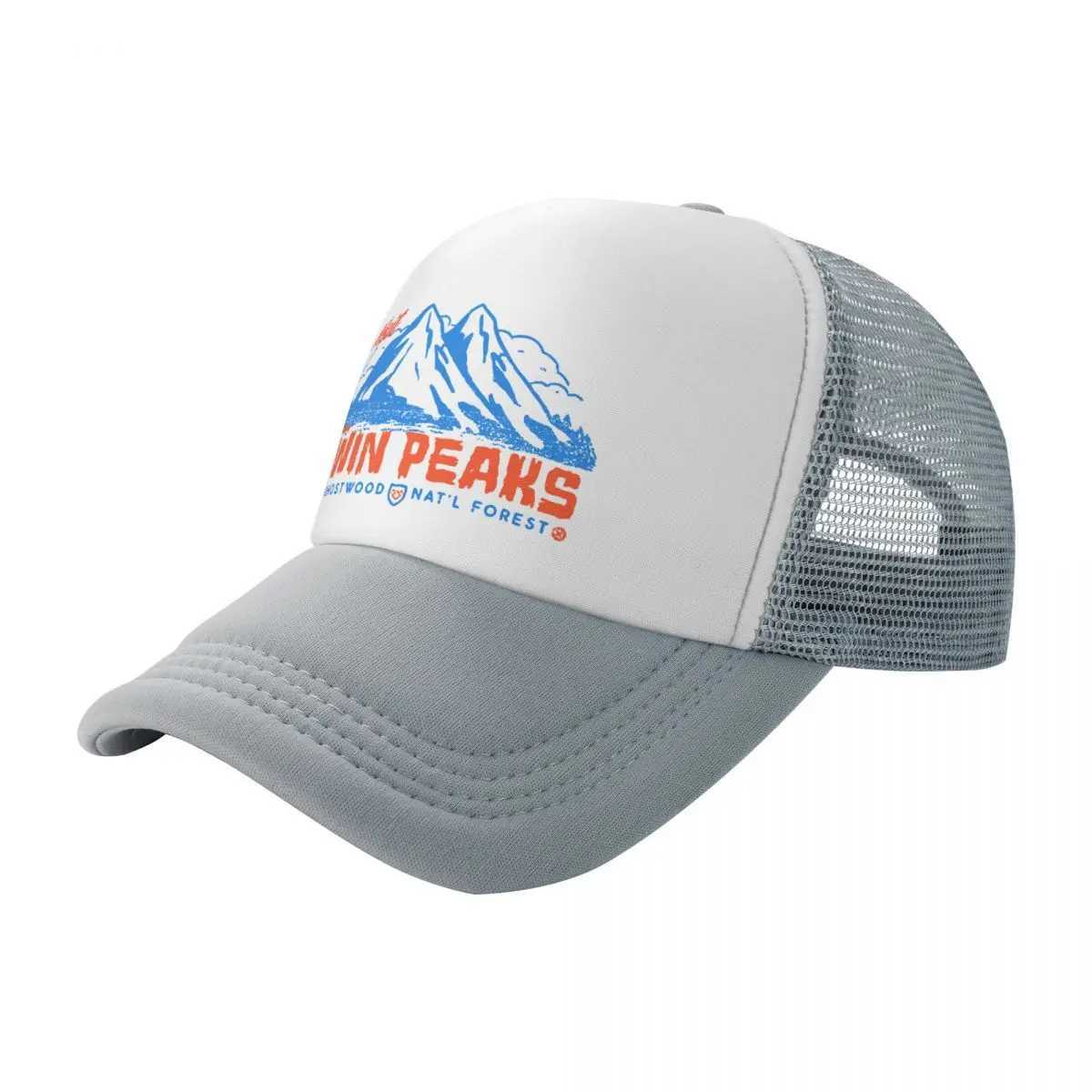 Twin Peaks New Summer Plus Size Streetwear Mesh Baseball Caps Unisex Sport Sun Hat Breathable Polyester Summer Trucker Cap W250614