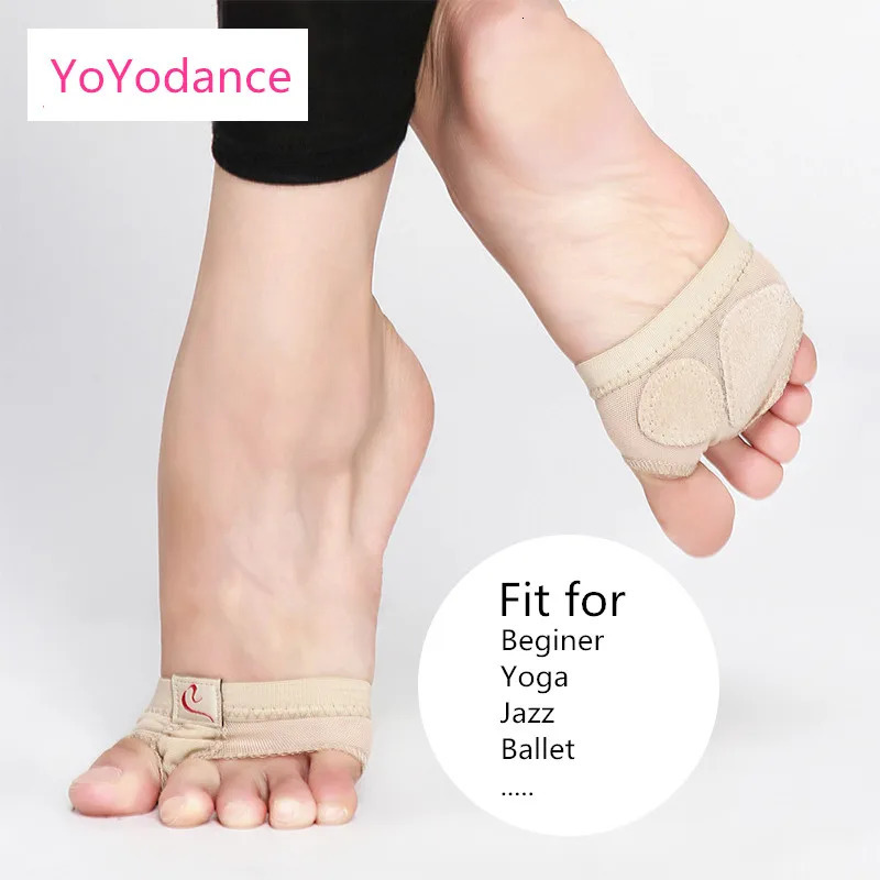 Professional Belly Ballet Dance Thong Toe Pad Practice Shoes Metatarsal Forefoot Half Lyrical Foot Protection 250613