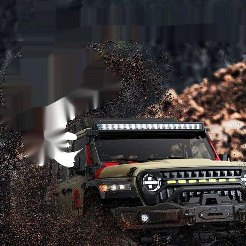 Crobol 07 Large Off-Road Vehicle Climbing Car Remote Control Electric 1/7 Differential Lock Transmission Broken Dual Speed