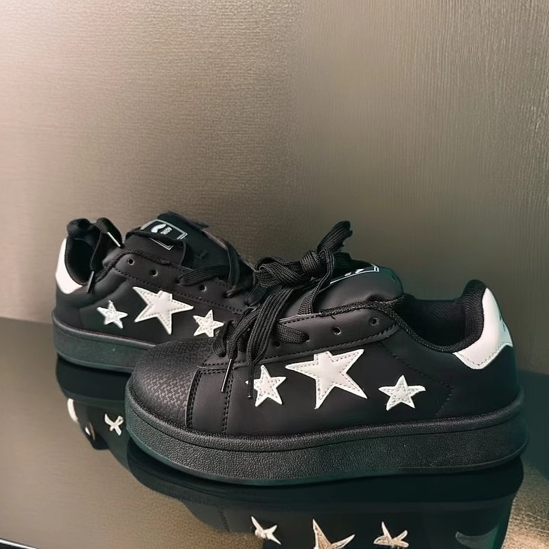 Ddmysports Spring New Star Pink Sneakers American Shell Toe Versatile Couple Bread Shoes Women Outdoor Shoes