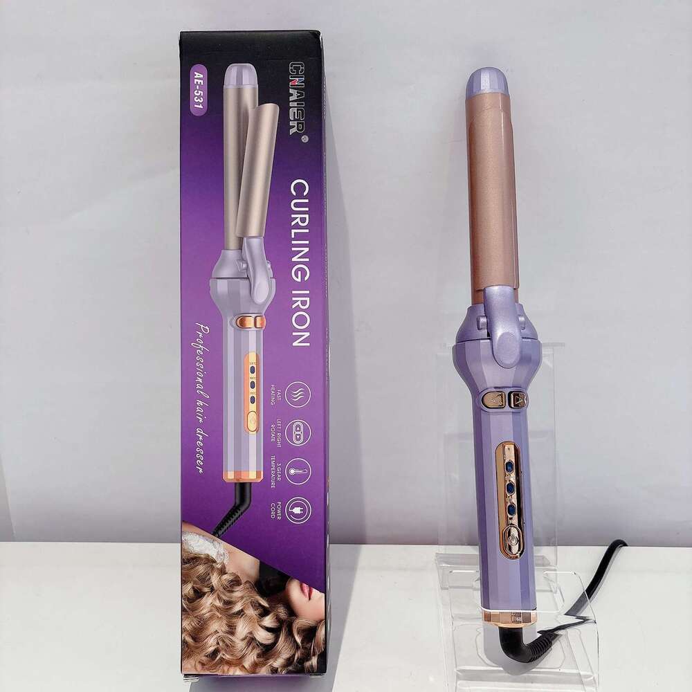 New Automatic Iron, Hair-Friendly, Large Waves, Multi-Functional, Dual-Use Straight and Curling, Electric Curling Iron for Home Use