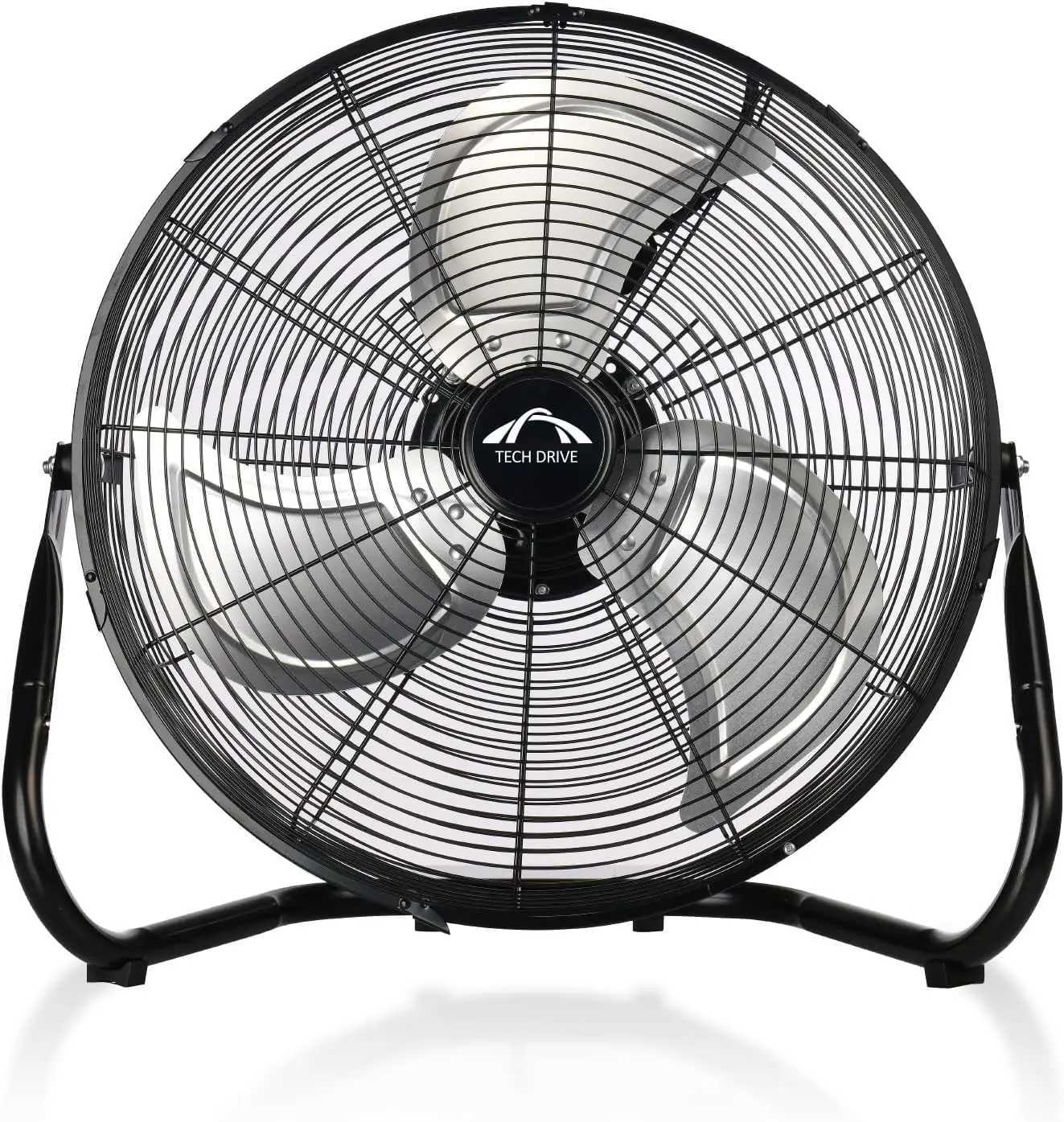 High Velocity Floor Fan 20 inch Heavy Duty Metal Industrial Fans3 Powerful Speed360 Adjustable Tilting R250614