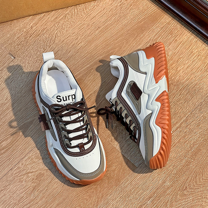 Ddmysports Autumn New Thick Soled Breathable Dad Sneakers Casual Sports Shoes Hot Outdoor Shoes