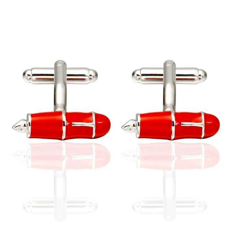 MeMolissa Novelty Cylinder Cufflinks 18 Designs Hourglass/Pen/Bullet Fashion Cufflinks for Mens High Quality Fine Jewelry XJ250614