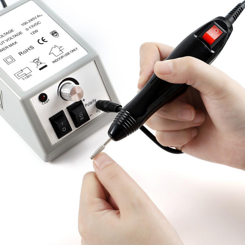 LINMANDA Professional Manicure Drill Machine Set Nail Files Drill Bits Gel Polish Remover Tools Low Noise Cutters Nail File Kit
