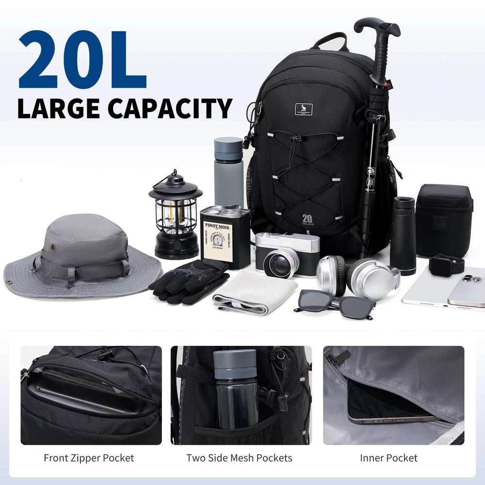 OIWAS Fashionable Backpack,20L Capacity Waterproof Design,Suitable Both Men Women For Outdoor Hiking And Cycling