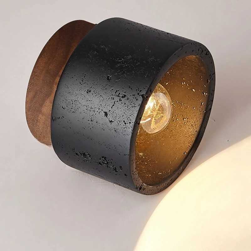 Yellow Marble Hotel Lobby Corridor Ceiling Light Creative Restaurant Room Balcony Decorative Cream Wind LED Lamps XJ2500613