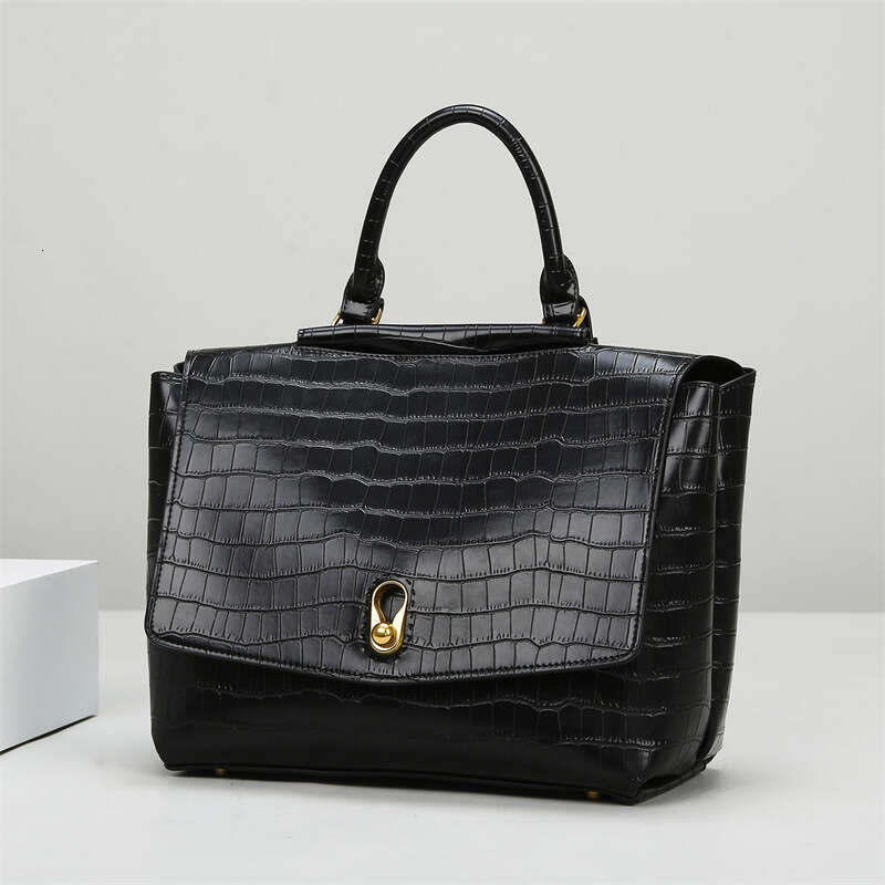 Handbag Fashion Stone Pattern For Women Hot Selling Shoulder Large Capacity Simple Commuter Tote Bag