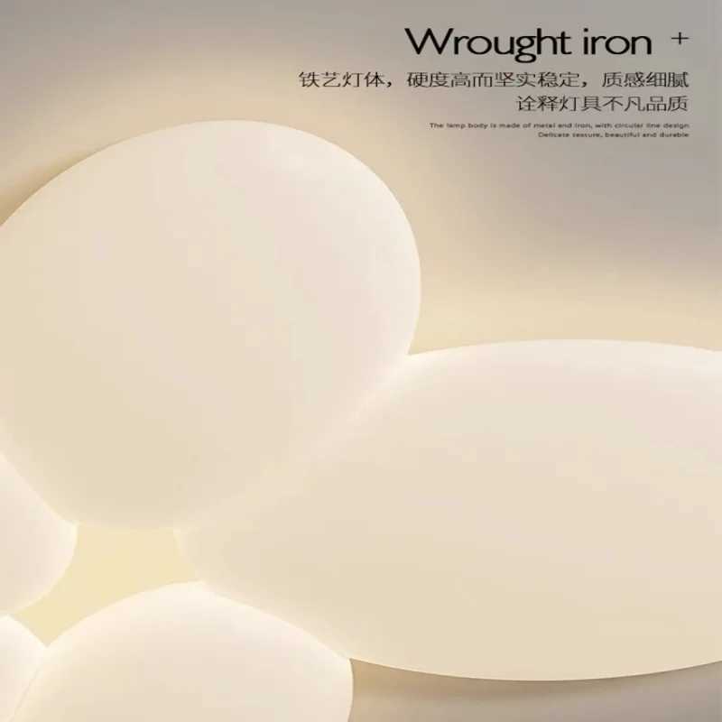 Nordic Minimalist Ceiling Lamp design milky white light For Bedroom children Light Restaurant decoration aesthetic room lightingXJ2500613