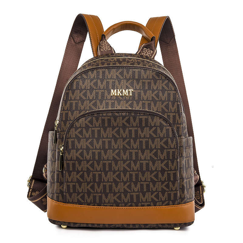 Women's New Fashion Trendy Ins Style, Korean Version, Casual Printed Backpack, Handheld And Shoulder Carrying, Large Capacity Backpack