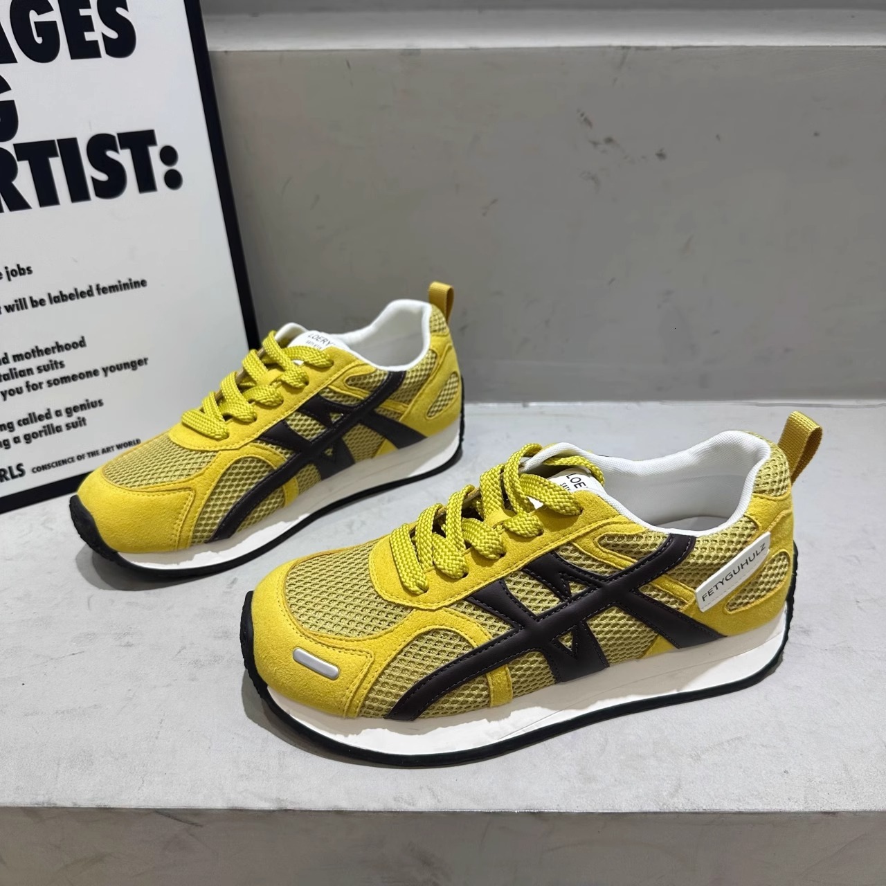 Ddmysports Dexun White Sneakers For Women Mesh Breathable Summer New Versatile Super Popular Agan Shoes Casual Sports Running Outdoor Shoes