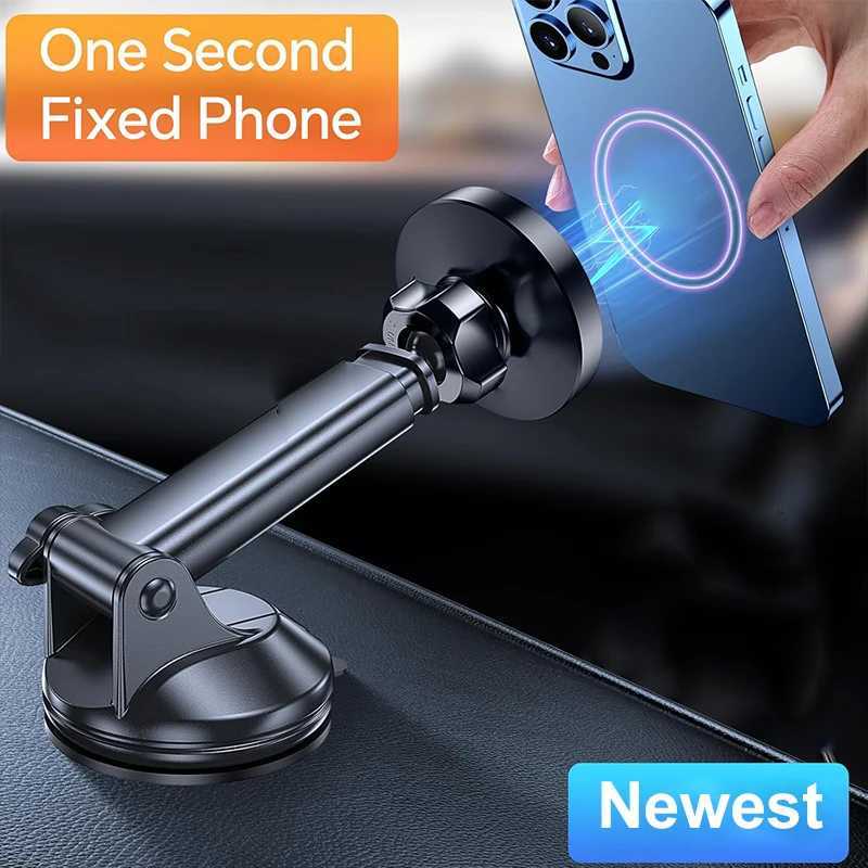 UYUXIO Car Mount Charger Dash Windshield Wireless Car Charger Strong Magnetic Phone Holder for iPhone 16 15 14 13 12 Series Y250614