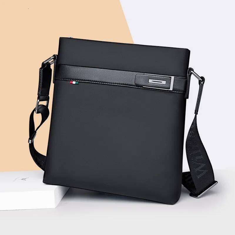 Leisure men's shoulder bag, nylon soft backpack, fashionable multifunctional bag