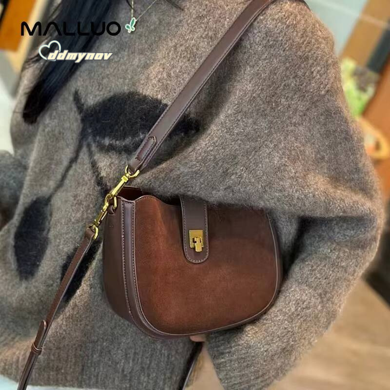 Women's shoulder soft cowhide real leather bag, women's fashionable design crossbody bag ddmynov