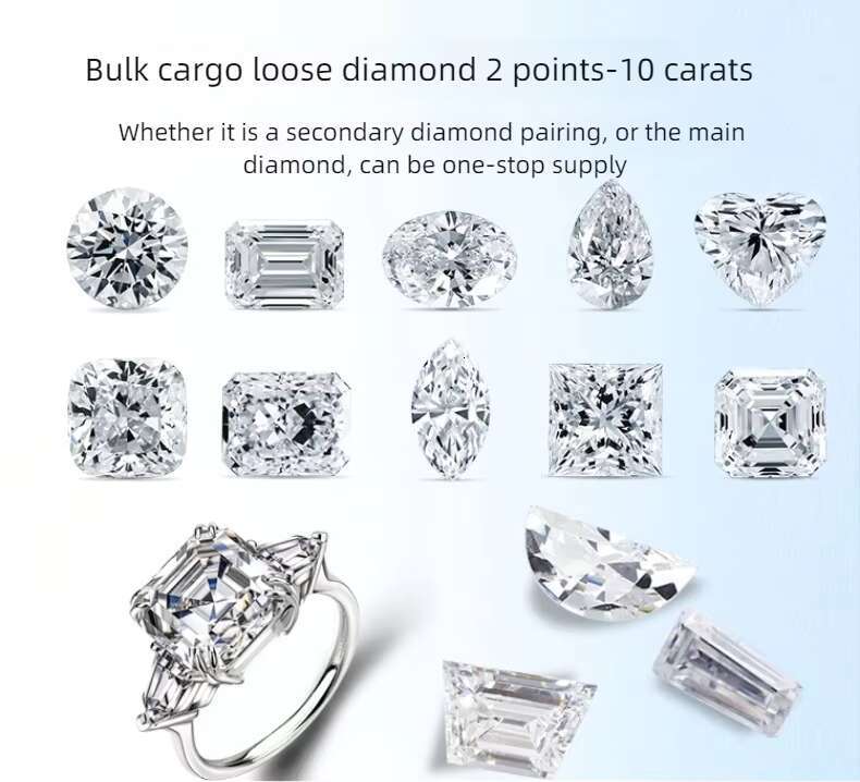 Egg Cut 14K 18K 10K Gold Ring Wedding Diamond Jewelry Rings Women Lab Grown Diamond Jewelry