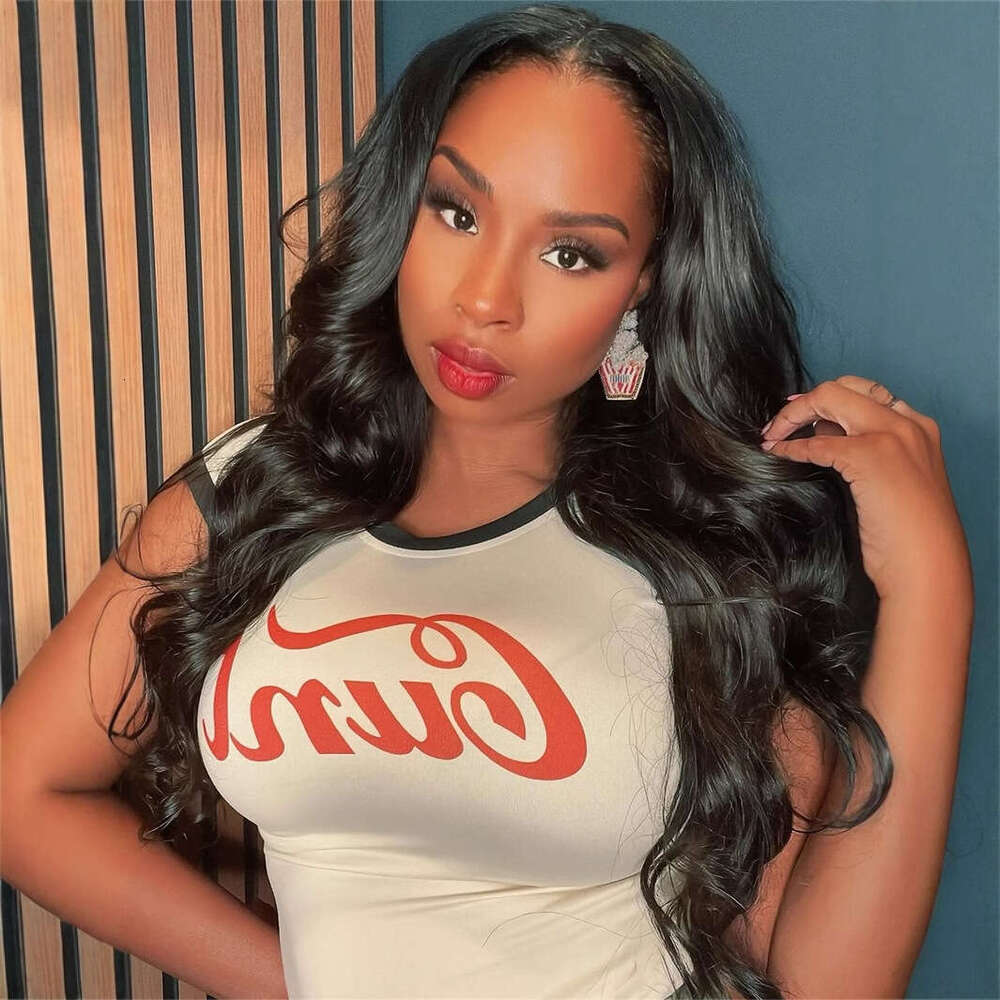 New Fashion Slim Fit Stretch Sexy Printed Round Neck Short Sleeve Top Color Block T-Shirt For Girls B5